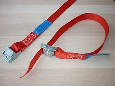 2 x Mini-Zurrgurte rot