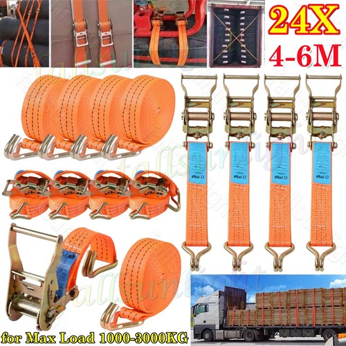 24x spanngurte mit ratsche und - 24x,