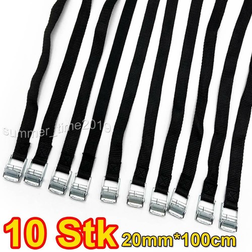 10x spanngurt riemen 100cm - 10x,